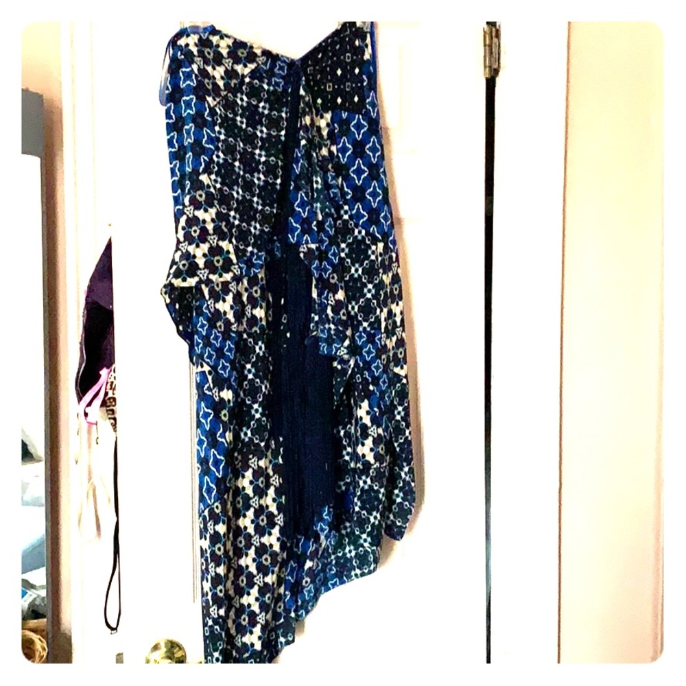 BCBG maxazria strapless dress